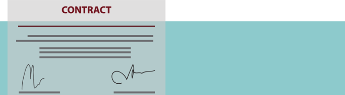 Contract law document
